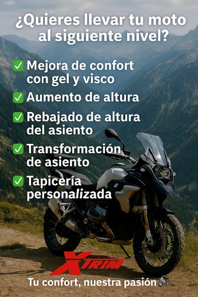 XTrim Tapicería de asientos de motocicletas