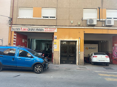 Taller Flores, Chapa y pintura